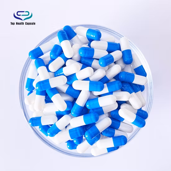Hala Certificate Pullulan Empty Capsule with Various Colors and Different Sizes for Health Care