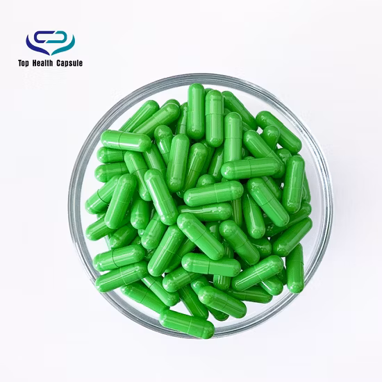 Hala Certificate Pullulan Empty Capsule with Various Colors and Different Sizes for Health Care