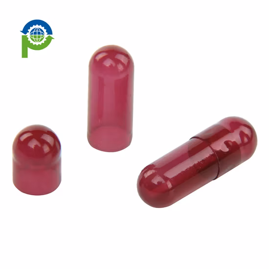 Halal/Größe00/Gemüse/HPMC/Pullulan/Gelatine/saubere Kapseln